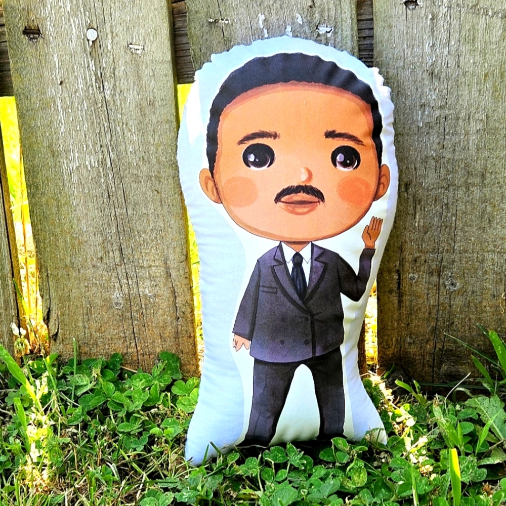 MLK Jr. Pillow Pal. New.